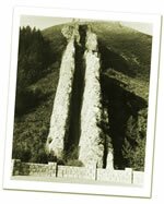 Devil?s Slide rock formation